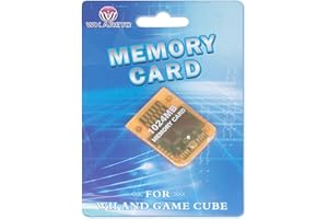 WiCareYo Tarjeta de memoria de 1024 MB para consolas Gamecube o Wii