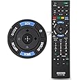 Remote-Control-for-Sony-Bravia-TV, Universal Replacement for Sony TV Remote RM-ED047 RM-YD103 RM-ED050 RM-ED052 RM-ED053 RM-ED060 RM-ED061