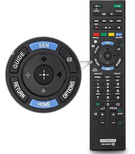 Télécommande De Remplacement ALLIMITY RM-ED044 Pour Sony Bravia TV - Compatible KDL-60NX720, 40EX720, 32CX520, 46HX820, Etc.
