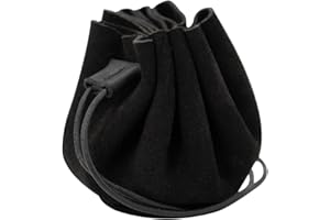 Mythrojan Pochette banane médiévale pour bijoux LARP Renaissance – Noir