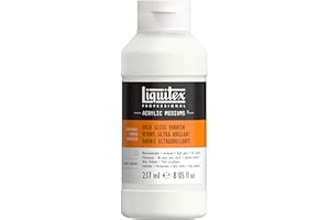 Liquitex Additif - Acryliques Vernis Ultra Brillant Flacon 237ml