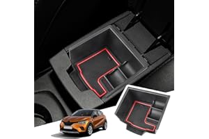 BIBIBO Organizer do konsoli środkowej, schowek do konsoli środkowej, do R*enault Captur 2 2019-2023, z matą antypoślizgową, schowkiem na rękawiczki, podłokietnikami, podłokietnikami samochodowymi, akcesoria