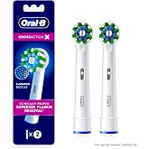 Oral-B CrossAction Elektrikli Diş Fır&ccedil;ası Yedek Fır&ccedil;a Başlıkları Dolum, 2 ct (Ambalaj değişebilir)
