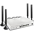 DrayTek Vigor 2865L-5G Wired Ethernet/VDSL Router With 5G/LTE Modem, VPN, 5+1 GbE LAN Ports, Load Balancing, QOS, Ideal For Business
