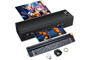 IBZDI A3 Laminator Machine, 6-in-1 Thermal Laminator with Pouches for Hot & Cold Laminating Machine, Features Fast 60S Warm Technology and ABS Never-Jam Design for Home, Office or School Use