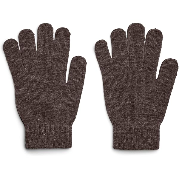 Pieces PCNEW BUDDY SMART 3-PACK - Guantes - Black/dark Grey Melange/negro