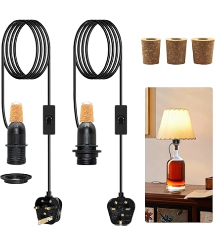 Bonlux Bottle Lamp Kits Do It Yourself UK, Bottle Lamp Adaptor