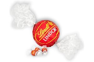 Lindt Lindor Maxi Ball Chocolate Truffles - 500g Box (Approx. 40 Balls) – Smooth Filling – Christmas, Gift, Birthday, Congratulations Treat