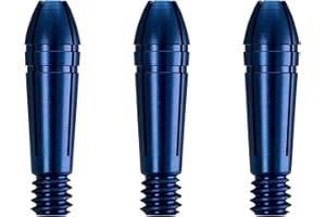 MISSION DARTS Mission Titan Fox Dartpfeile, Schäfte, Titan-Aluminium, Tops