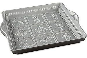 Nordic Ware Angielska blacha do chleba, 25 x 25 cm, nieprzywierająca