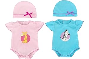Diealles Shine Vestiti per Bambole per New Born Baby Doll, Vestiti per Bambole Reborn 35-43 cm - Stile 5