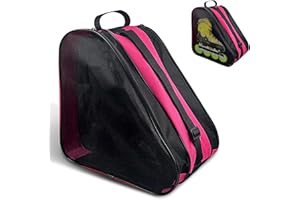 Dafencar Sac Roller pour Enfants, Sac Patin à Glace avec Sangle Réglable, Sac à Dos pour Patins à Glace Enfants