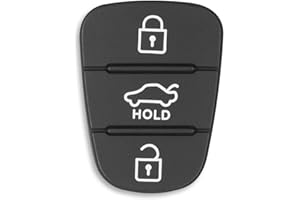 FINTERRY Autoschlüssel Tastenfeld 3 Tasten Kompatibel mit KIA Hyundai i10 i20 i30 ix20 ix35 Ceed Soul Venga Sportage