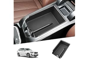 SHAOHAO Kompatibel mit BMW X3 G01 X4 G02 2018-2024 Mittelkonsole Armlehne Aufbewahrungsbox Zubehör Mittelarmlehne Organizer Tray, Multifunktionaler Handschuhfach bmw x3 g01 zubehör