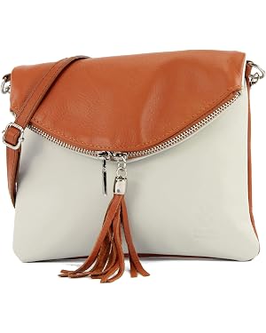 Produktbild von Damen Ledertasche Groß Modamoda Ledertasche T105 - Italienische