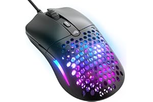 Glorious Model O Eternal – ultralekka mysz RGB – przewodowa – lekka (55g) – konfig. oświetlenie RGB – 6 konfig. przycisków – symetryczny design – czujnik opt. 12K DPI – PC/Mac – czarna