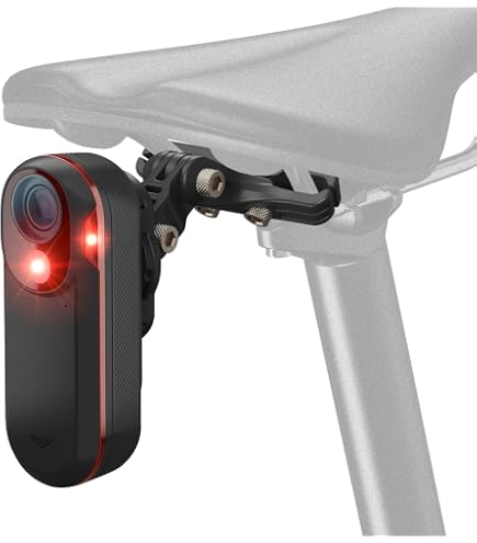 Supporto Sella Per Radar Garmin Varia RTL510/RTL515, In Alluminio Leggero – Montaggio Sotto Sella, Facile Installazione, Per Bici Da Corsa E MTB