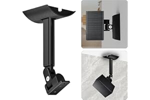 DINGHOSEN Lautsprecherhalterung für Samsung SWA-9100S SWA-9200S SWA-9000S SWA-8500S Hecklautsprecher, neig- und schwenkbar, verstellbare Lautsprecherhalterung für Samsung Lautsprecher mit Schlüsselloch