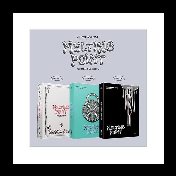 ZEROBASEONE ZB1-2nd Mini Album MELTING POINT CD+Pre-Order Benefit