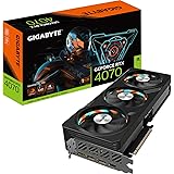 Gigabyte Vga Gbt Rtx4070 Gaming Oc GV-N4070GAMING OC-12GD Karta Graficzna, Czarny, 12 GB