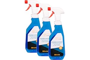 ‎D.LINE D.LINE Scheibenenteiser 3x 0,5 Liter Flasche, sekundenschnelles enteisen von Scheiben einfach ohne kratzen,klare Sicht mit klarer Sache (3)