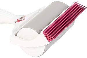 Kleeneze KL072597EU7 Gel Lint Roller, Washable Pet Hair Remover, Ideal for Dog and Cat Fur, Fluff, Fuzz, Reusable, Built-in Squeegee, Handheld, Perfect for Removing Hair from Clothing and Upholstery