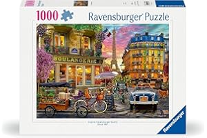 Ravensburger - Puzzle 1000 Pezzi Parigi | Puzzle Adulti E Famiglie | Dimensione Di 70x50 Cm | Regalo Adulti | Regali Natale