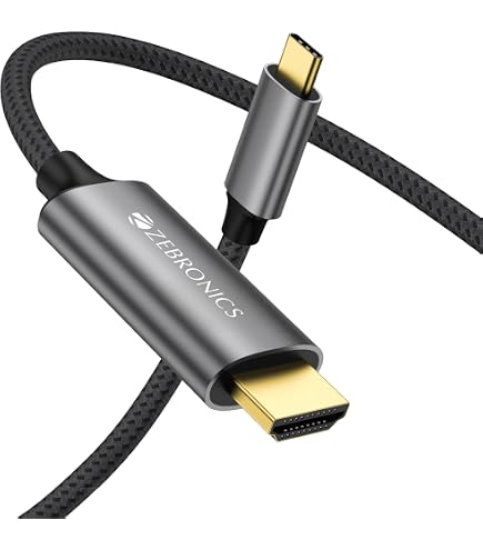 その他 C to HDMI Ranz Type C to HDMI Converter, HDMI 4K, 15cm Cable, Compatible
