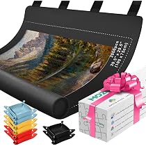 MOZOOSON Tapis Puzzle 3000 pièces 150x100cm avec 8 plateaux, tube et sac de rangement, mat en caoutchouc antidérapant - Jeux - Jouets