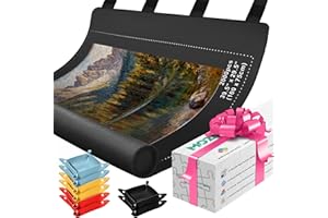 MOZOOSON Tapis Puzzle 2000 Pièces, Puzzle Mat Set de Rangement avec 8 Plateaux de Tri, Tube de Protection - Tapis de Puzzle en Caoutchouc Antidérapant, Rangement Rapide par Enroulement - Idée Cadeau