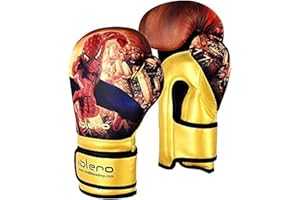 ISLERO FITNESS Islero, guanti da boxe per ragazzi in gel, per arti marziali, boxe thailandese, allenamento, 4 oz 6 oz 8 oz