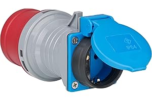Brennenstuhl adaptador CEE IP44 (enchufe: CEE 400V/16A, toma: 230V/16A)