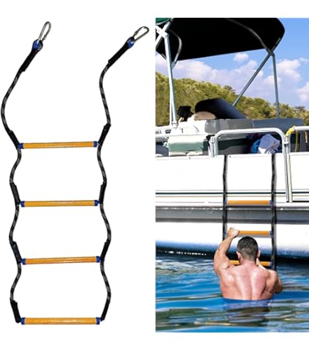 Scaletta Per Gommoni Osculati - 3 Gradini Snodati, Leggera E Galleggiante - Foto 11