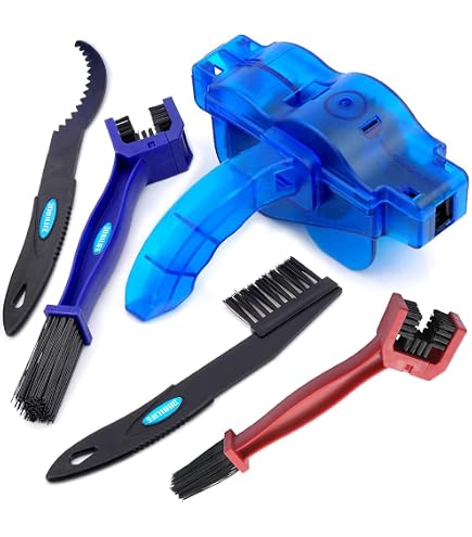 Nettoyeur De Chaîne De Vélo Avec Réservoir - Brosse Intégrée, Dimensions 135x75 Mm - Pour VTT, Vélo De Ville