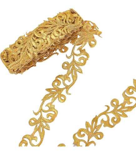 Nastro Webband Jacquard 10m – Larghezza 35 Mm, Colore Blu E Argento Celtica, Per Cucito E Merceria