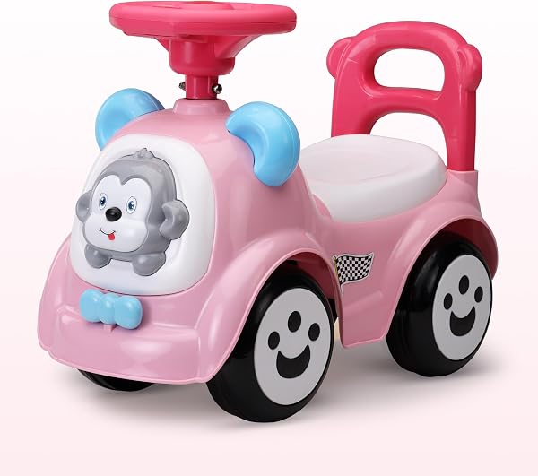 LuvLap Sunny Ride on & Car for Kids with Music & Horn Steering, Safety…