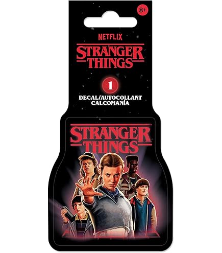 GT Market 200-Pack Stranger Things Stickers – Waterproof Vinyl, Halloween Decor, Skateboard