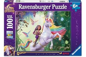 Ravensburger - Puzzle Enfant - 100 pièces XXL - Sophia et Wildstar/L'école des Licornes - Fille ou garçon dès 6 Ans - Puzzle de qualité supérieure - 12004164
