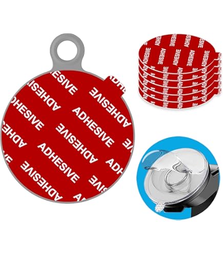 Dischi Adesivi Per Cruscotto - 5 Pezzi Da 78mm - Base Per Ventosa Di Telefono, Navi O Dash Cam - Foto 7