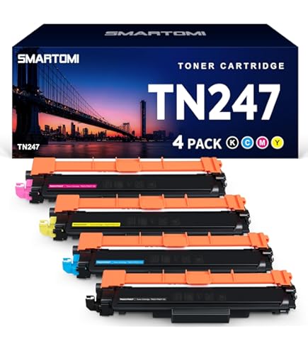 Office Ink Toner DR247 Drum Unit Vervanging voor Brother DR-247 DR-243 Drum Unit Compatibel voor Brother HL-L3210CW L3230CDW HL-L3270CDW HL-L3290CDW MFC-L3710CW MFC-L3750CDW L3770CDW 4 Packs
