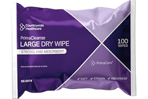 COUNTRYWIDE HEALTHCARE PrimaCare Large Dry Wipe - 2000 wipes