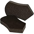 Tek Automotive Twin Pack Precision Car Polish Wax Applicator Pads – Durable Foam for Car Polishing Compound Tyre Shine Ceramic Wax Car Glass Polish Trim Dressing – Reusable Polishing & Applicator Pads