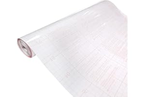 DECOMEISTER Samoprzylepna folia ochronna klejowa przezroczysta okleina błysk bezbarwna wodoodporna na meble ściany metr bieżący 22x100 cm Transparentna Połysk