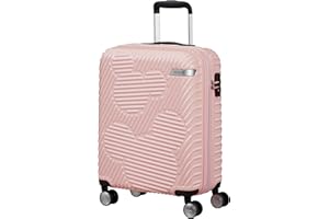 American Tourister Mickey Clouds, Spinner S, bagaż podręczny z możliwością rozszerzenia, 55 cm, 38/45 l, różowy (Mickey Rose Cloud), Różowy (Mickey Rose Cloud), S (55 cm - 38/45 L), Bagaż dziecięcy