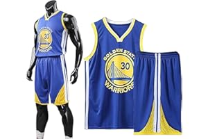 NHNKR Camiseta de Baloncesto Hombre y Niño 2 Piezas, Equipación Baloncesto Niño Completa, Trajes de Baloncesto para Adultos y Niños, Pantalones Cortos de Baloncesto para Adultos y Niños