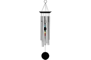 Woodstock Chimes Grand Sept Pierres Chakra Carillon