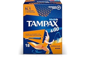 Tampax &Go Super Plus x18 Tamponi