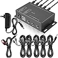Infrared Repeater System IR Repeater Kit Control Up To 10 Devices Hidden IR System Infrared Remote Control Extender Kit