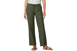 Amazon Essentials Linen Blend Drawstring Wide Leg Pant - Spodnie Kobiety