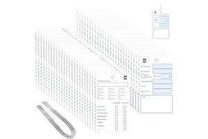 BEELUKY 50 Stück Ölwechsel Anhänger Öl Schilder Ölwechselzettel Ölzettel Inspektionsanhänger Ölwechselanhänger mit Draht Öl Service Anhänger Ölwechsel Schilder Inspektion Etikett (10 x 6 cm,Dunkelgrün)